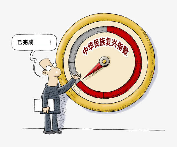 中华民族复兴指数免抠