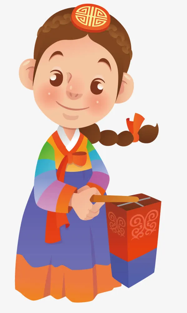 提着灯笼的女孩免抠