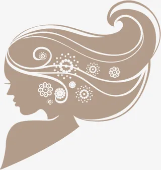 中国风手绘女孩免抠