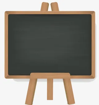 小黑板图片素材免抠