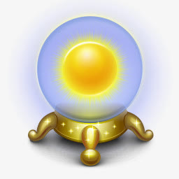 基地魔术宝珠太阳阳光天气魔法天免抠