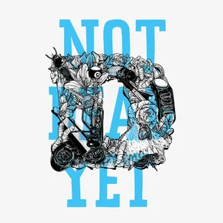 字母D插画图案免抠