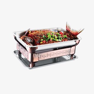 不锈钢烤鱼烤肉机设计素材免抠