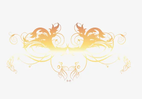 金色欧式花纹背景