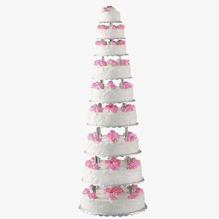 节日庆典九层蛋糕免抠