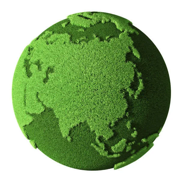 创意草地地球免抠