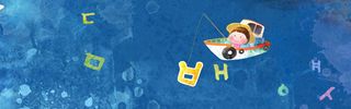 儿童钓鱼背景banner