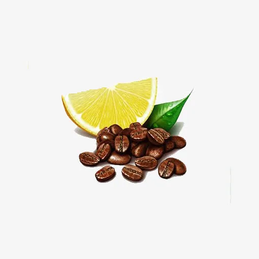 咖啡豆插画免抠