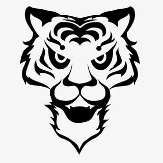 老虎图腾免抠