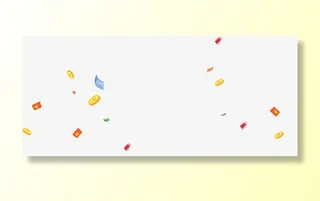 漫天金币红包优惠券免抠漂浮其他元素