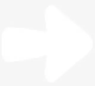 手绘向右的白色箭头免抠