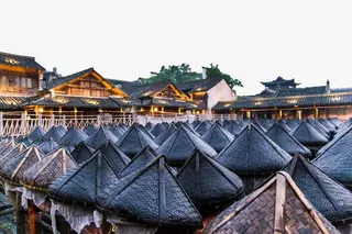 浙江省乌镇传统酱油酿造免抠