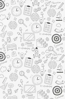 学习用品工具底纹背景