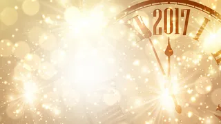 除夕新年金色时间素材背景高清