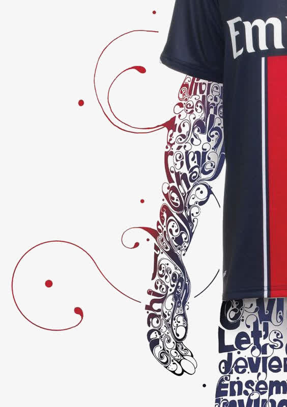 花臂文身免抠