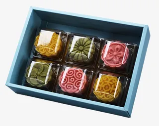 中秋手工酥皮月饼盒免抠