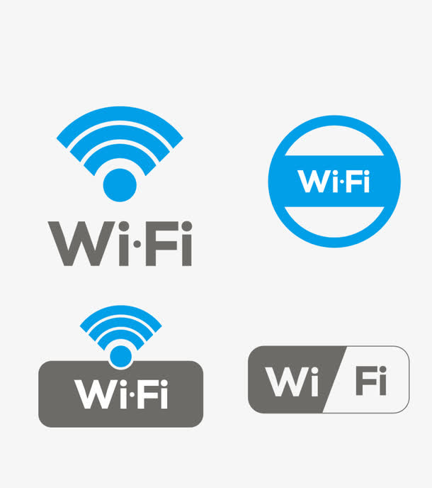 矢量wifi网络图标免抠
