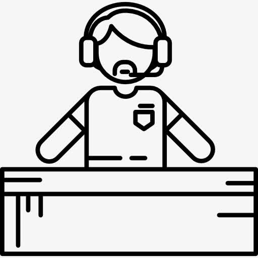 客户服务图标免抠