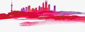 设计卡通颜色建筑物免抠
