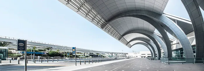 机场建筑大气简约banner高清