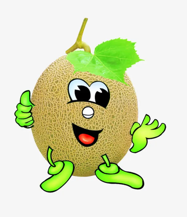 卡通哈密瓜免抠