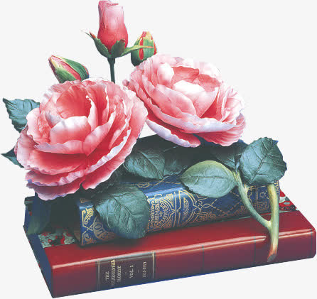 手绘花朵免抠