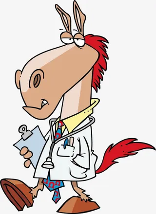 卡通医生马免抠