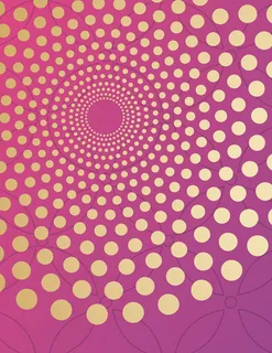 圆点时尚元素花纹底纹宣传画册封面背景高清