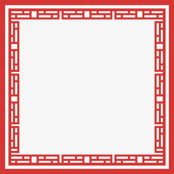中国风边框元素免抠