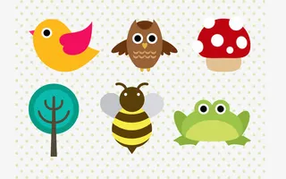 矢量动物图标免抠