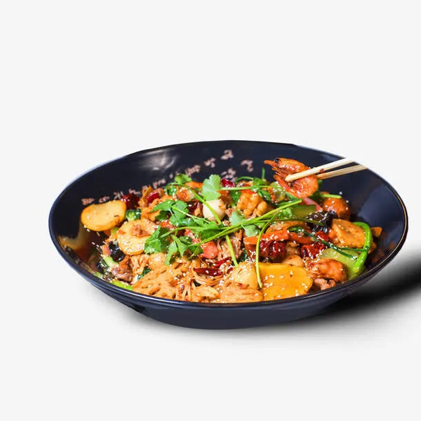 麻辣香锅效果图免抠