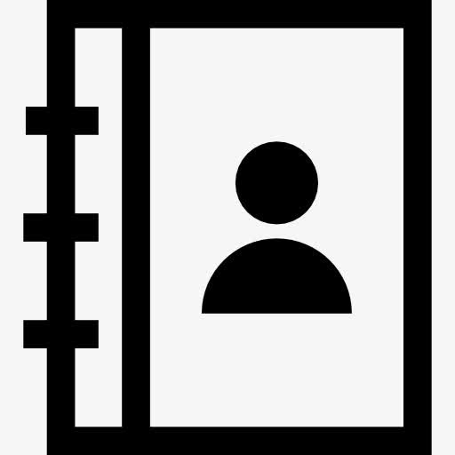 电话簿图标免抠