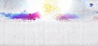 中秋团圆佳节赏月大尺寸背景高清