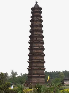 开封铁塔特写免抠