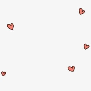 红心情人节红心装饰免抠