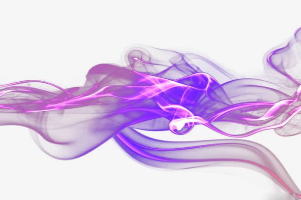 淡紫色火焰效果免抠