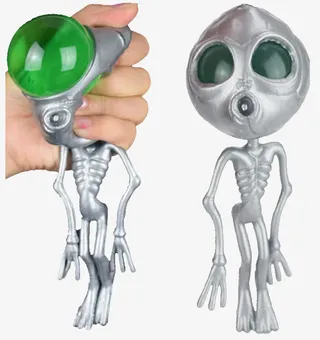 愚人节恶作剧发泄外星人水球免抠