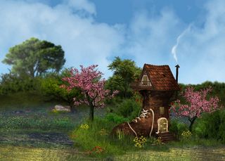 梦幻场景背景高清