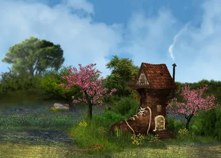 梦幻场景背景高清