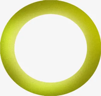 绿色同心圆招聘素材免抠