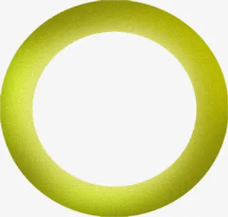 绿色同心圆招聘素材免抠