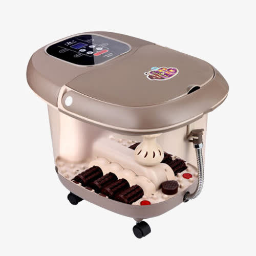 足浴盆全自动按摩洗脚盆免抠