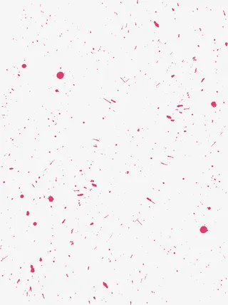 漂浮红色圆点底纹免抠