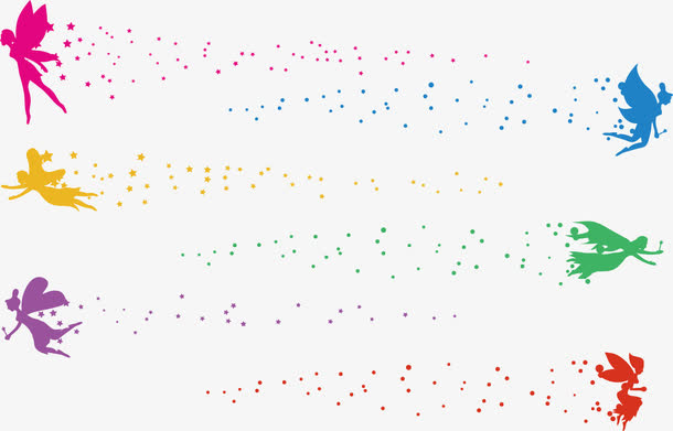 小仙女矢量素材免抠