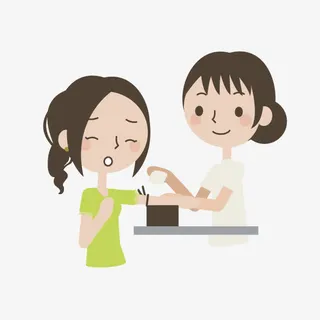 卡通抽血检查免抠