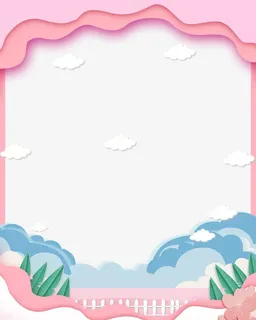 七夕节边框装饰素材3免抠