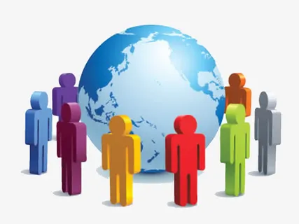 企业培训员工团结寓意图免抠