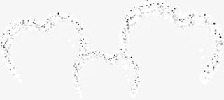 唯美浪漫点点心形免抠