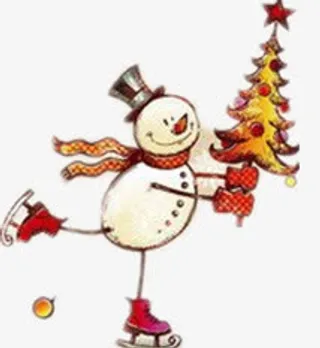 雪人的冬天免抠