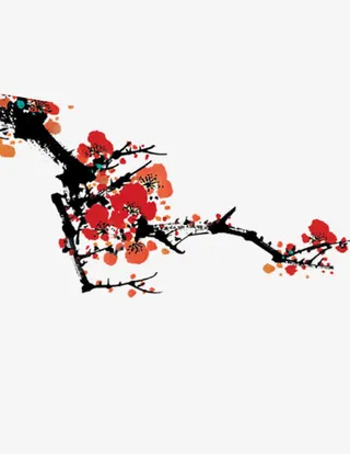 装饰图案 梅花免抠